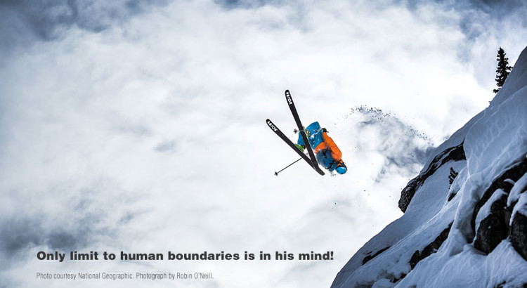 Only limit to human boundaries is in his mind!